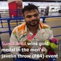 Tokyo Paralympics: India’s Sumit Antil Wins Gold Medal In Men’s Javelin Throw