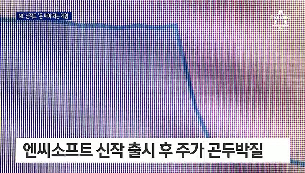 “또 돈 써야 되는 게임”…엔씨소프트 시총 4조 원 증발