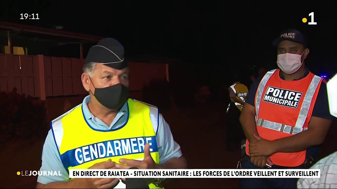 Raiatea - L'hôpital et les forces de l'ordre en alerte