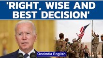 Biden on Afghanistan: Withdrawal is best decision, not done with ISIS-K | Oneindia News