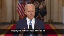 Joe Biden califica la evacuación de las tropas de Afganistán como un 