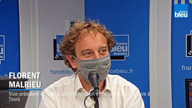 L'Invité France Bleu Matin est Florent Malrieu : Vice président en charge de la formation à l’université de Tours