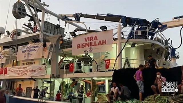 Av sezonu açıldı, Trabzonlu balıkçılar denize açıldı