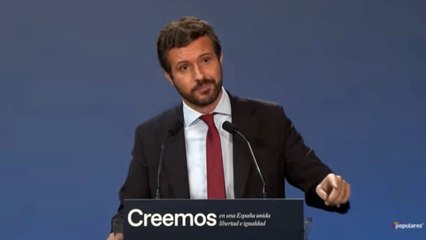 Pablo Casado avisa al Gobierno de que "abandone toda esperanza" de renovar el CGPJ