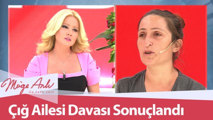Çığ ailesi davası sonuçlandı!  - Müge Anlı ile Tatlı Sert 1 Eylül
