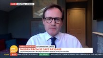 Good Morning Britain - 'I'm afraid your viewers and you have just been lied to' - Foreign affairs committee chairman Tom Tugendhat says the Taliban spokesman 'lied' and the situation on the ground is much worse