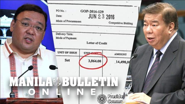 'PPEs for P3K each?': Roque tells Drilon to explain purchases of Aquino administration