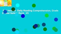 Full Version  Daily Reading Comprehension, Grade 2  Best Sellers Rank : #5