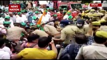 दिल्ली से सटे नोएडा में किसानों का हंगामा, मांगों को लेकर किसानों का प्रदर्शन
