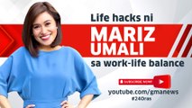 Nakatutok #24Oras: Tips ni Mariz Umali sa work-life balance