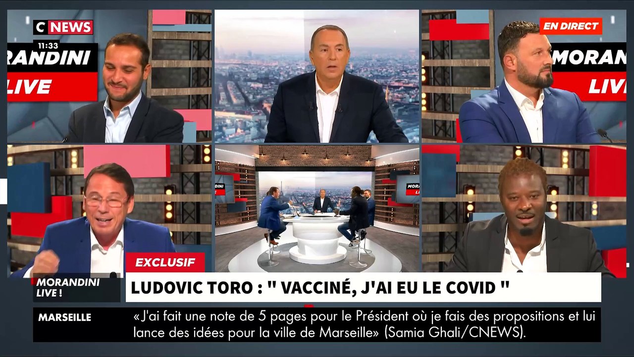 Le médecin Ludovic Toro dans "Morandini Live": "Vacciné, j'ai eu le Covid. Ca a été très violent. Je ne bougeais plus de mon lit" - VIDEO