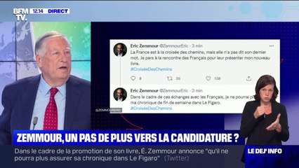 Eric Zemmour arrête sa collaboration avec Le Figaro: un pas de plus vers la présidentielle ?
