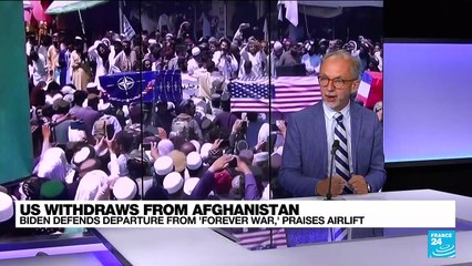 Biden fends off criticism of US exit from Afghanistan