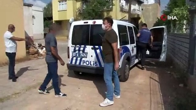 Tartıştığı eşi KADES butonuna basan kişi polislerin önünde kendine zarar verdi