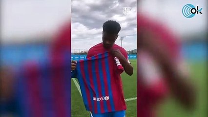 Ansu Fati hereda el 10 de Messi