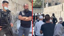İsrail güçleri Kudüs'te okula baskın yaparak müdürü gözaltına aldı