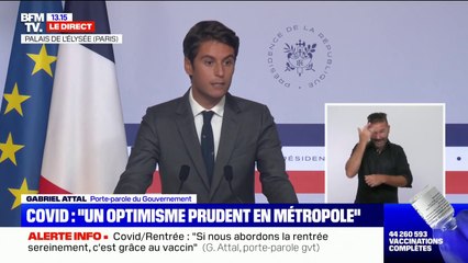 Gabriel Attal sur le "quoi qu'il en coûte": "Nous avons évité un véritable tsunami économique et social"
