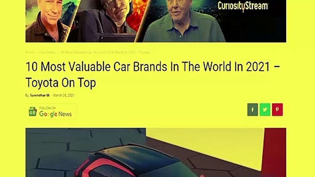 10 Most Valuable Car Brands In The World In 2021
