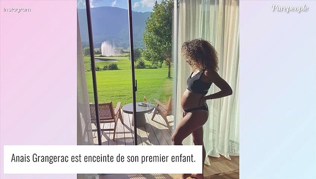 Anaïs Grangerac enceinte : baby bump de sortie en sous-vêtements, elle rayonne !