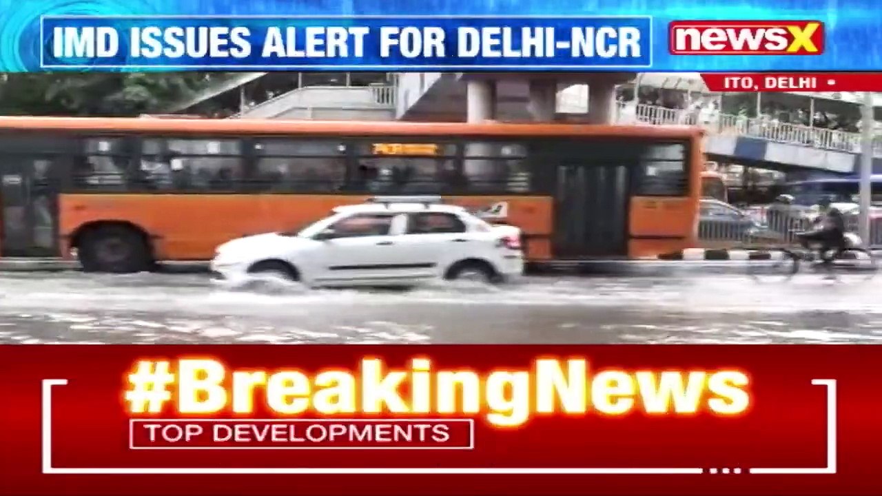 Heavy Rains Lead To Waterlogging In Delhi's ITO Area NewsX Ground Report