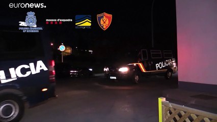 Más de 100 detenidos en España en una macrooperación contra el tráfico de drogas