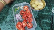 टमाटर के पकोड़े | Tomato Pakora Recipe |  Evening Snacks | Kitchen Wali