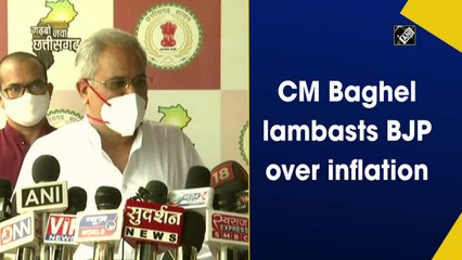 CM Baghel lambasts BJP over inflation