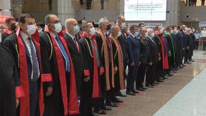 İSTANBUL ADALET SARAYI'NDA ADLİ YIL AÇILIŞ TÖRENİ DÜZENLENDİ