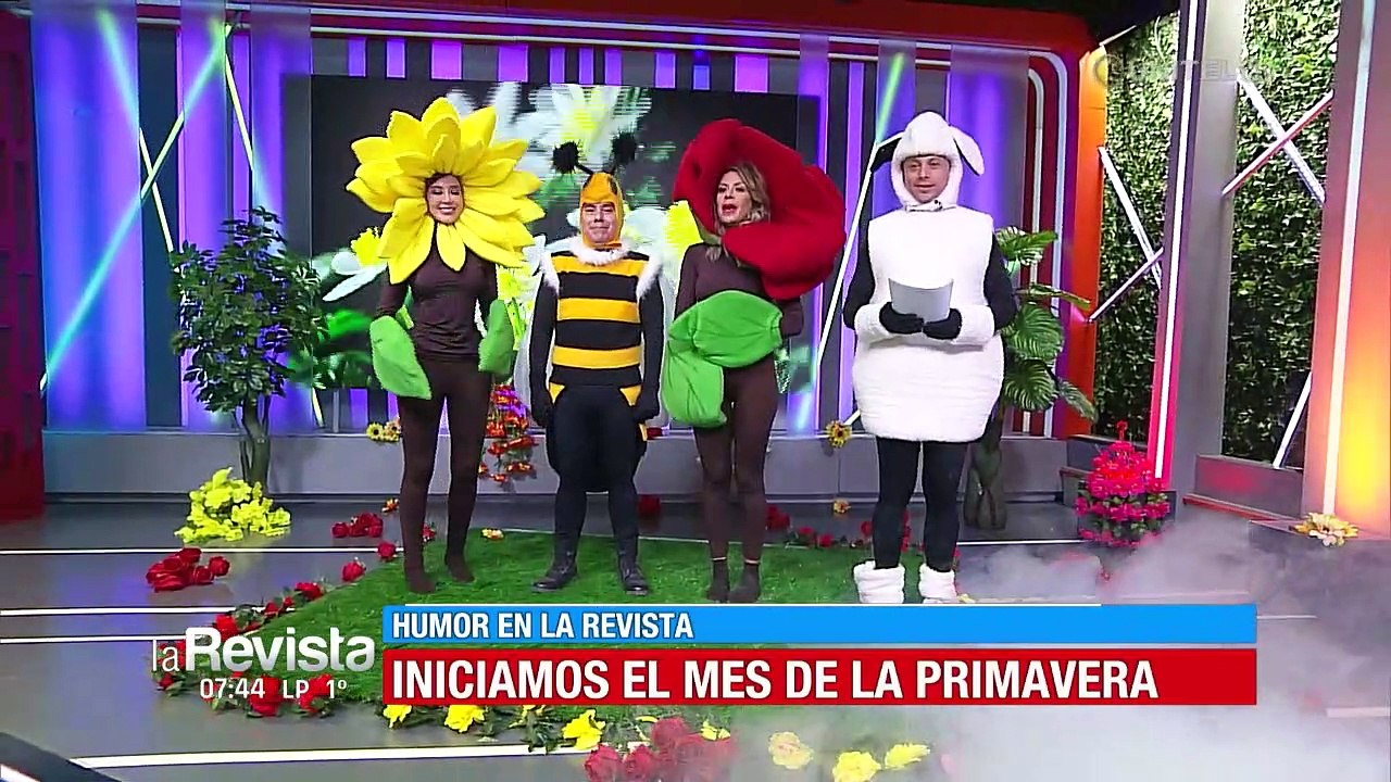 Humor: Los presentadores celebran el mes de la primera de una manera muy peculiar