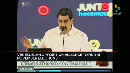 FTS 8:30 01-09: Venezuelan opposition alliance to run in November elections