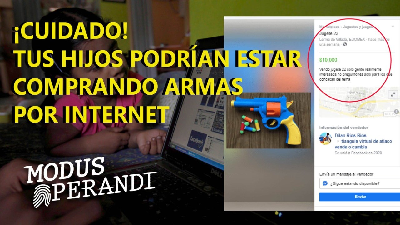 #Entrevista ¡Cuidado! Menores han adquirido armas y drogas a través de redes sociales