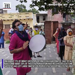 Vaccinations in rural India increase amid supply concerns