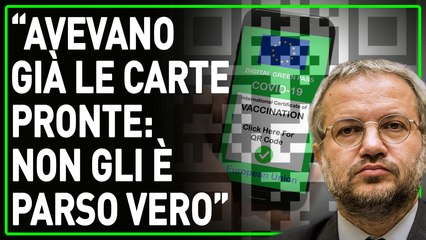 BORGHI VA ALL'ASSALTO SUL GREEN PASS ▷ "GODONO NEL TENERE IL POPOLO SOTTO SCACCO: NON C'È BUONAFEDE"