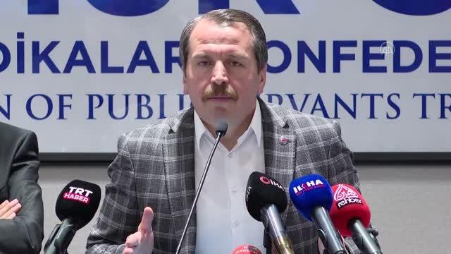 Memur-Sen Genel Başkanı Yalçın toplu sözleşme sürecini değerlendirdi (1)