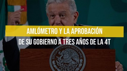 AMLÓMETRO y la aprobación de su gobierno a tres años de la 4T