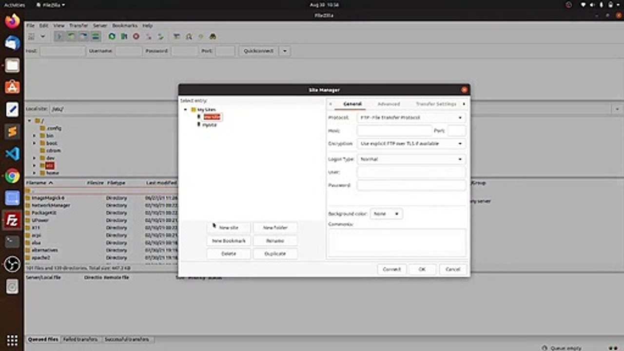 Connect to AWS EC 2 Instances using FileZilla FTP client with Key Pair