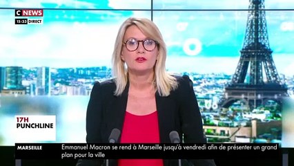Le président Emmanuel Macron est arrivé à Marseille pour un déplacement de trois jours