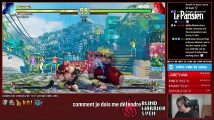 Aveugle, ce champion de Street Fighter affronte ses abonnés sur Twitch