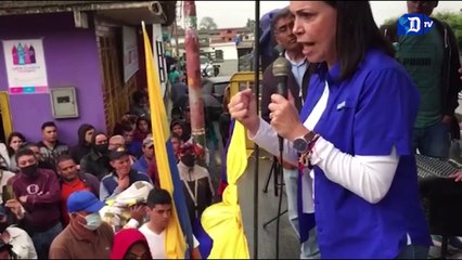 María Corina Machado llama al pueblo a  organizarse