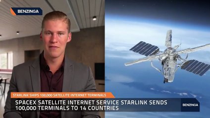 Starlink Ships 100,000 Satellite Internet Terminals