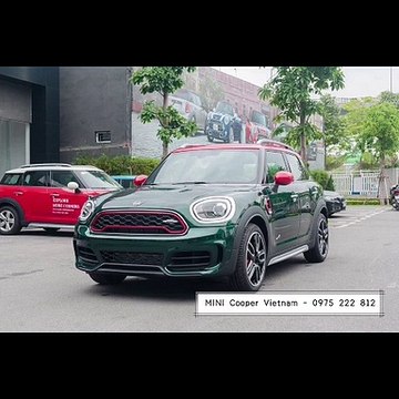 MINI Countryman JCW 2022 Xanh Lá Rebel Green ĐẲNG CẤP TÔNG MÀU THƯỢNG HẠNG CỦA XE SANG | Cường MINI : 0975 222 812