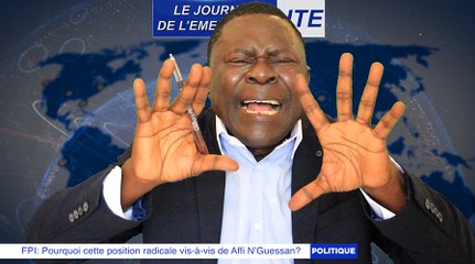 JTE/ Pourquoi cette position radicale vis-à-vis de Affi N’Guessan? Gbi s'interroge