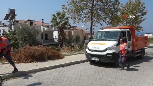 Kuşadası Belediyesi'nin acil müdahale ekibi 900 talebi çözüme kavuşturdu