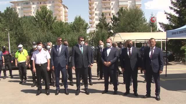 Sivas Belediyesinden emniyete araç desteği
