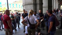 Torino, proteste No Green Pass un ragazzo fermato dalla polizia