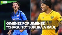 Santiago Giménez suplirá a Raúl en la Selección Mexicana