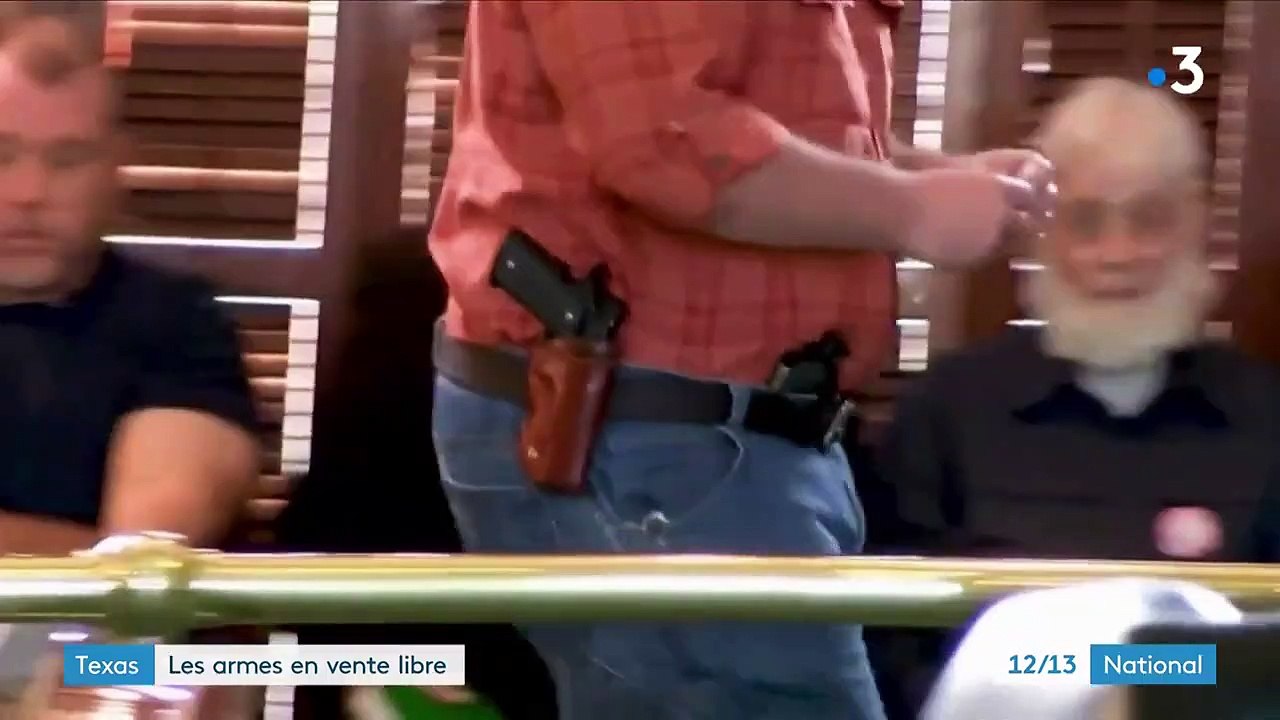 Etats-Unis : le Texas autorise le port d'une arme apparente sans permis