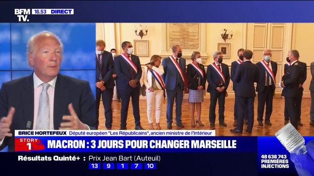 Brice Hortefeux sur Marseille: L'argent, ce n'est pas tout, (...) il faut une volonté politique