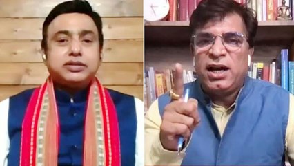 BJP & Congress leader involves in heated debate over Taliban
