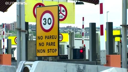 España | Júbilo tras la liberación de cuatro autopistas de pago en Cataluña y Aragón